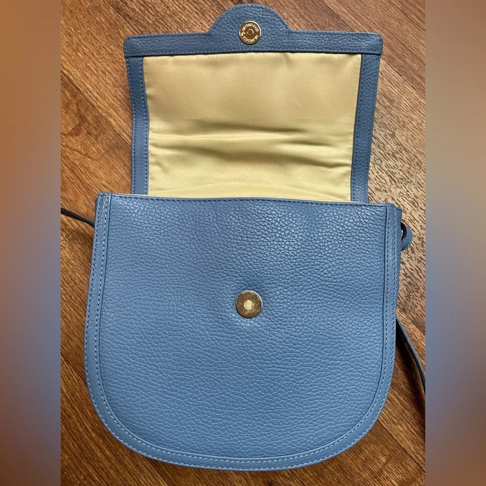 Corder London Leather Saddle Bag Purse - Picture 10 of 14